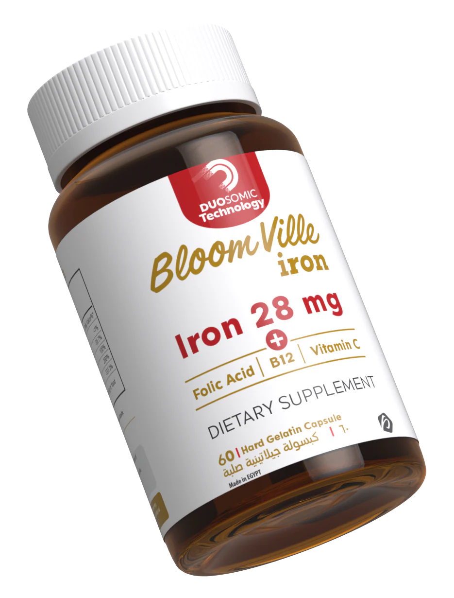 Bloomville Iron Hard Gelatin 60 Capsules - Image 3