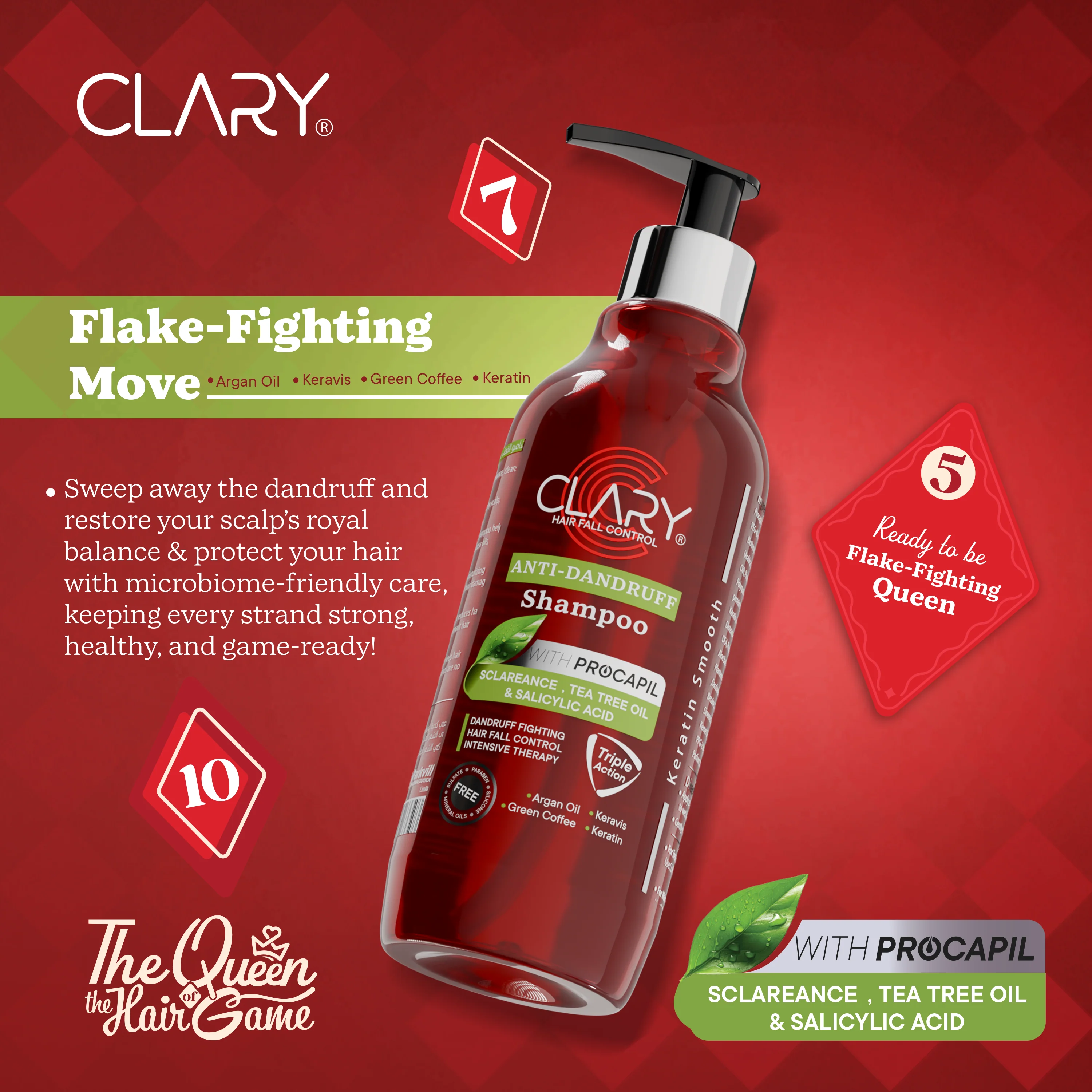 Clary Hair Fresh Scalp 300 ml - Image 3