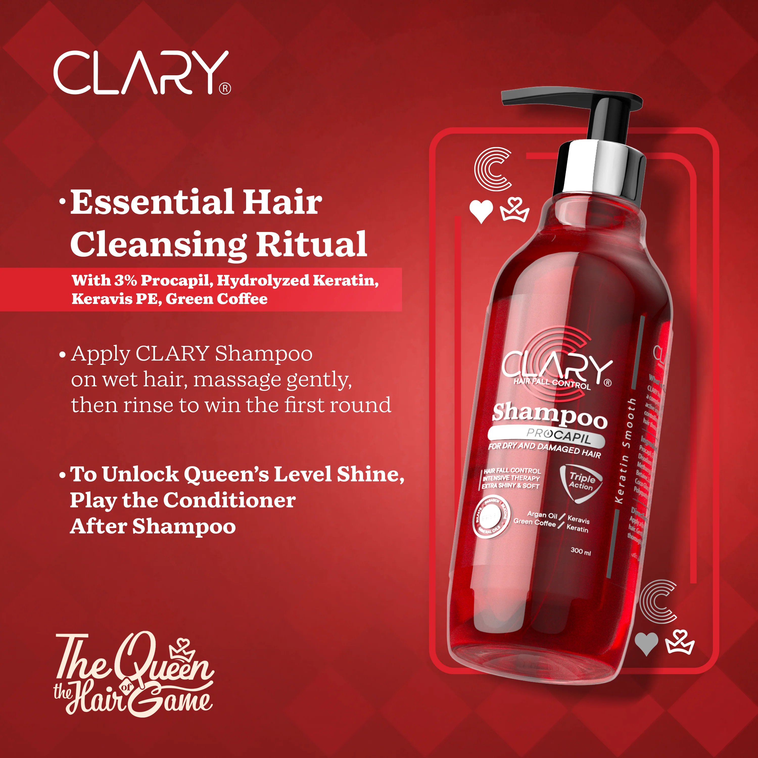 Clary Hair Conditioner 300 ml - Image 3