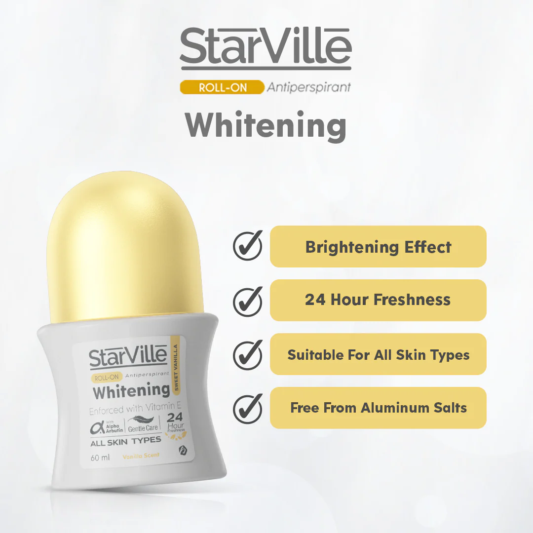 Starville Whitening Roll on Sweet Vanilla 60 ml - Image 5