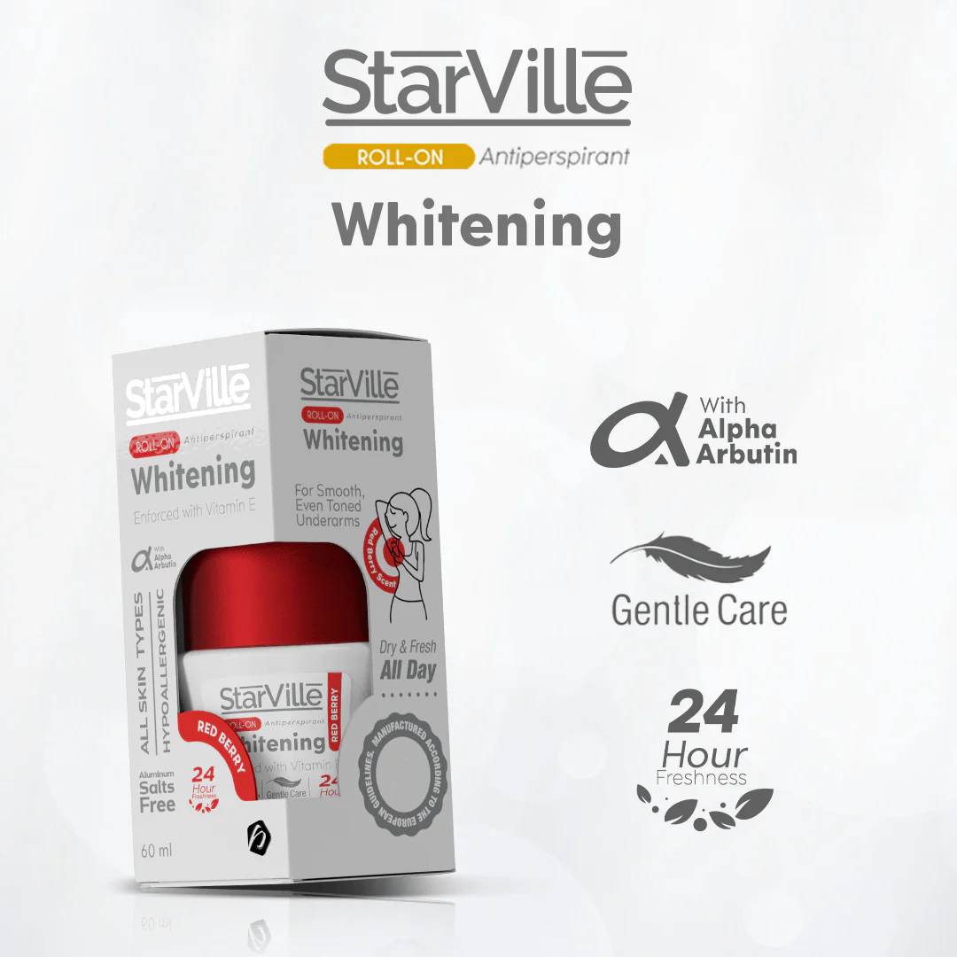 Starville Whitening Roll on Redberry Scent 60 ml - Image 4