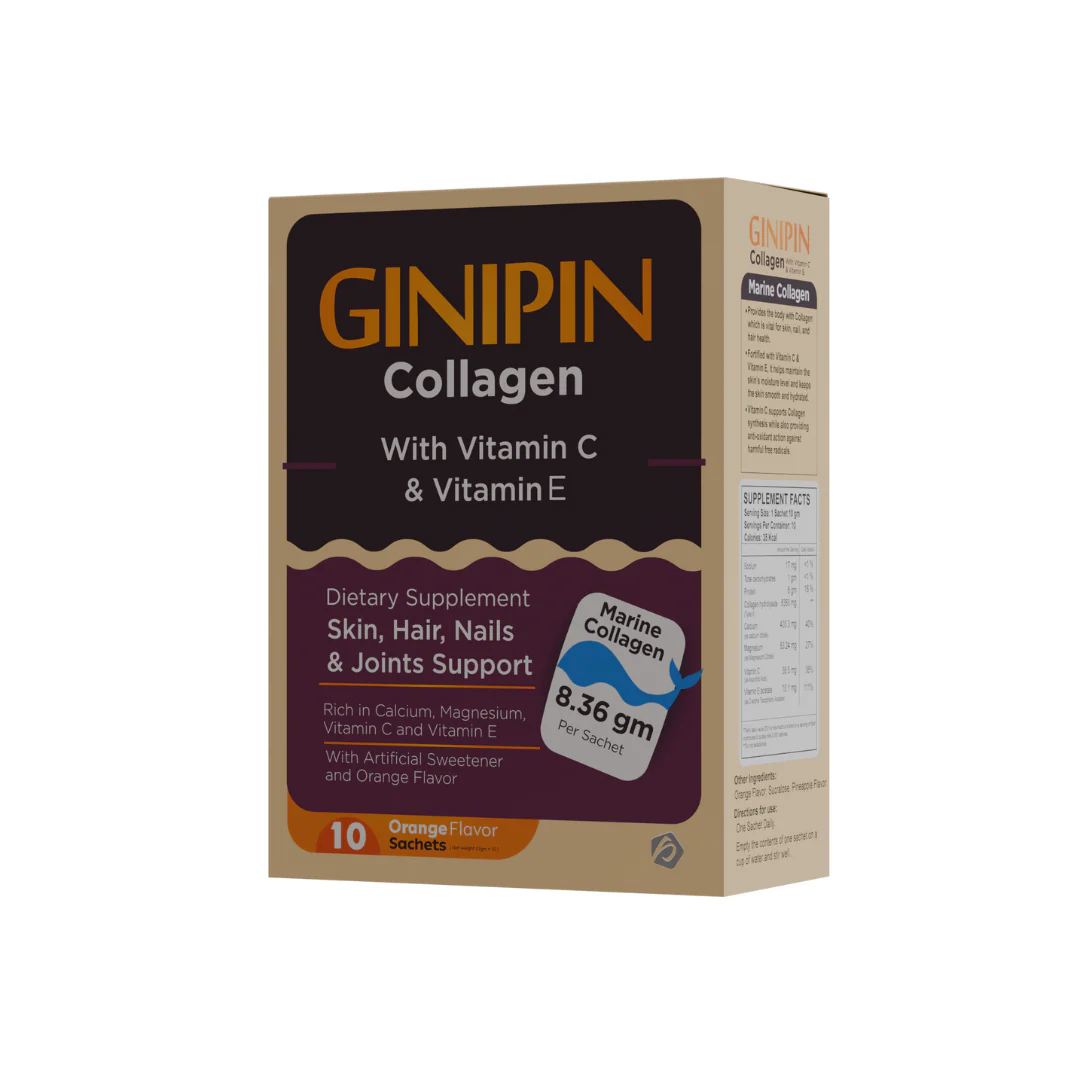 Ginipin Collagen 10 Sachets - Image 3