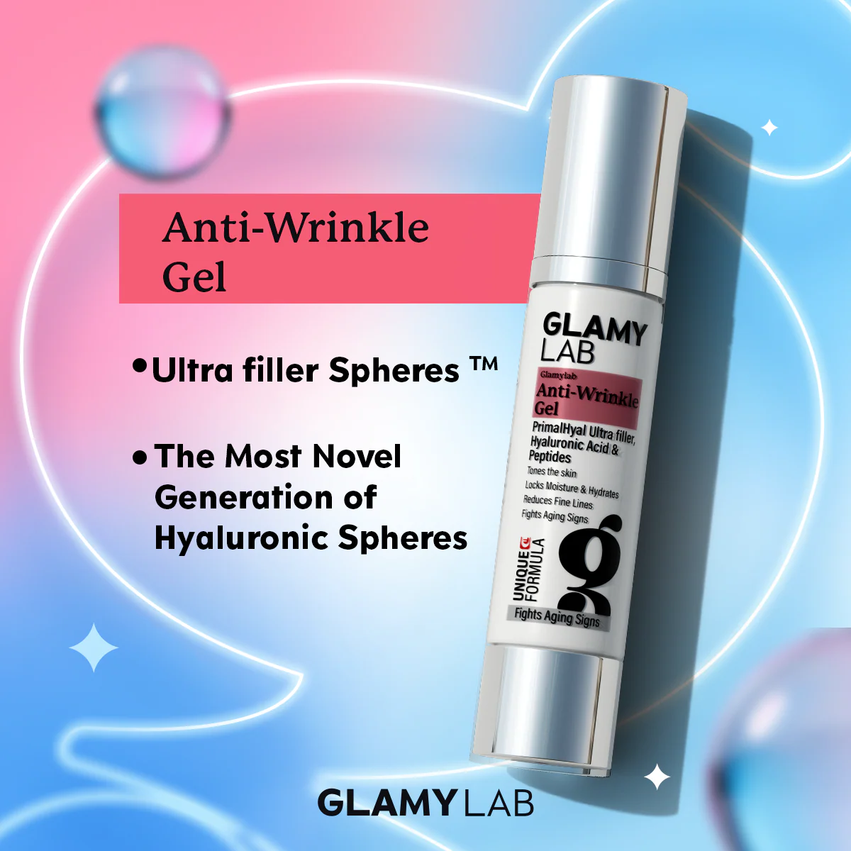 GLAMY LAB AntiWrinkles Gel  50 gm - Image 3