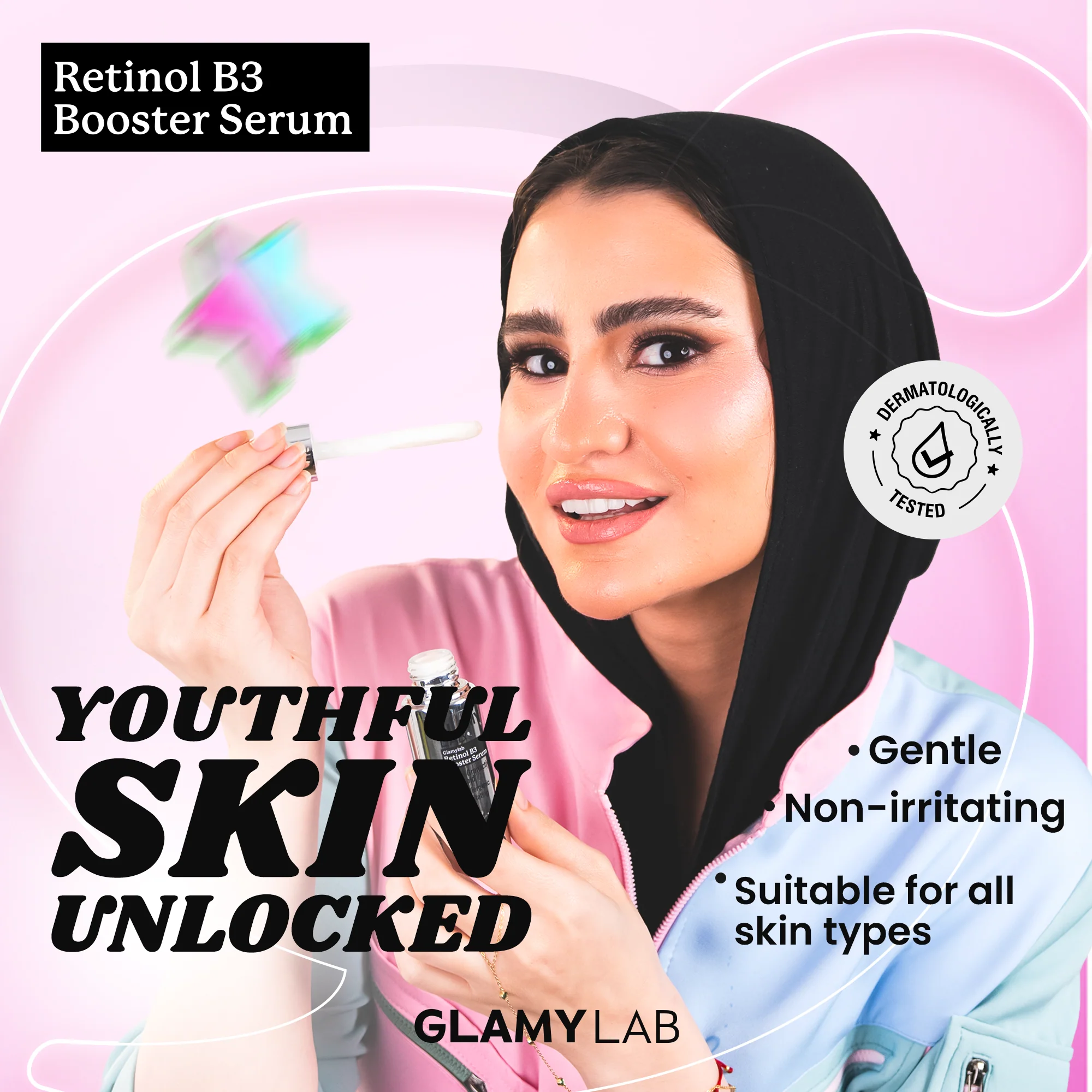 GLAMY LAB Retinol serum 30 ml - Image 4