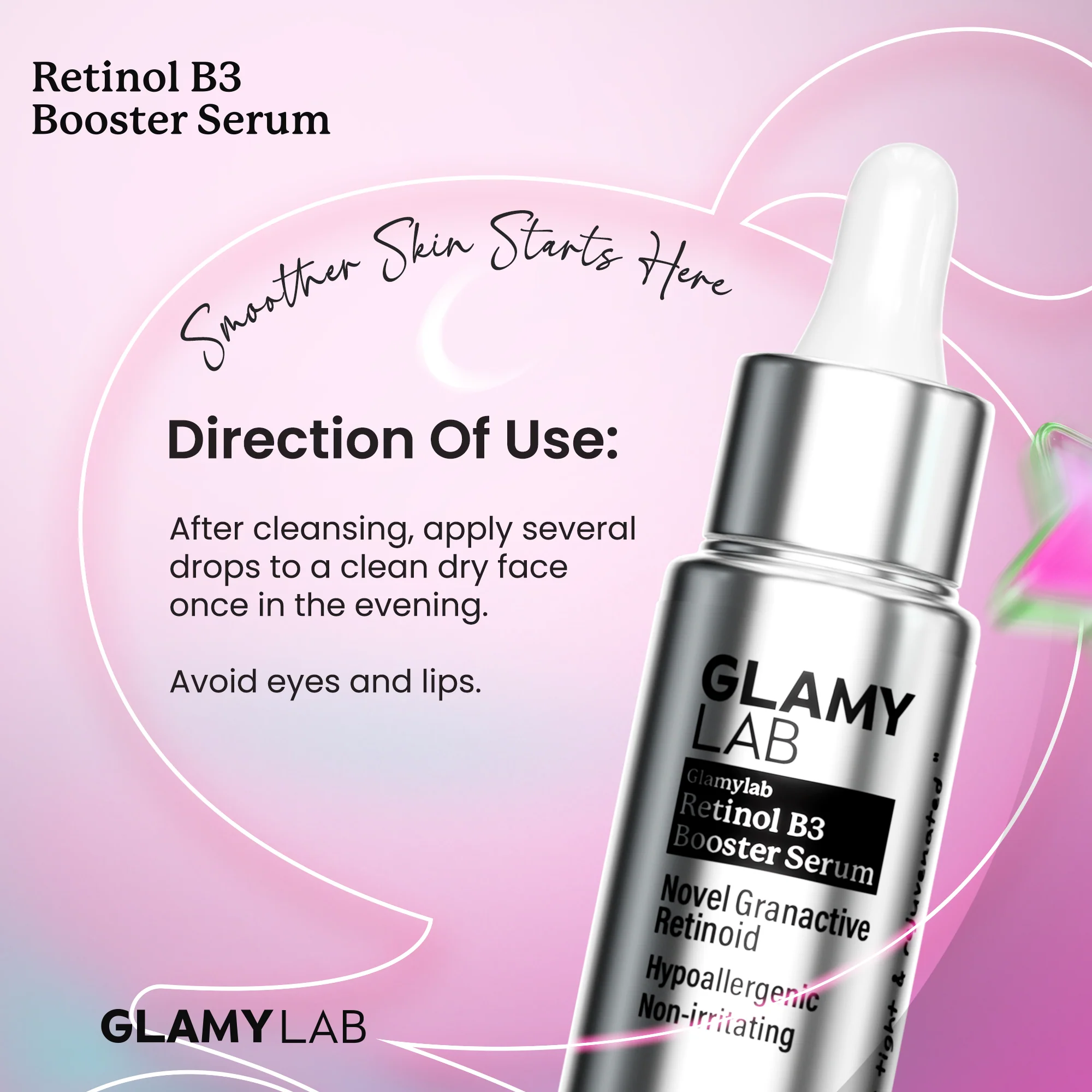 GLAMY LAB Retinol serum 30 ml - Image 5