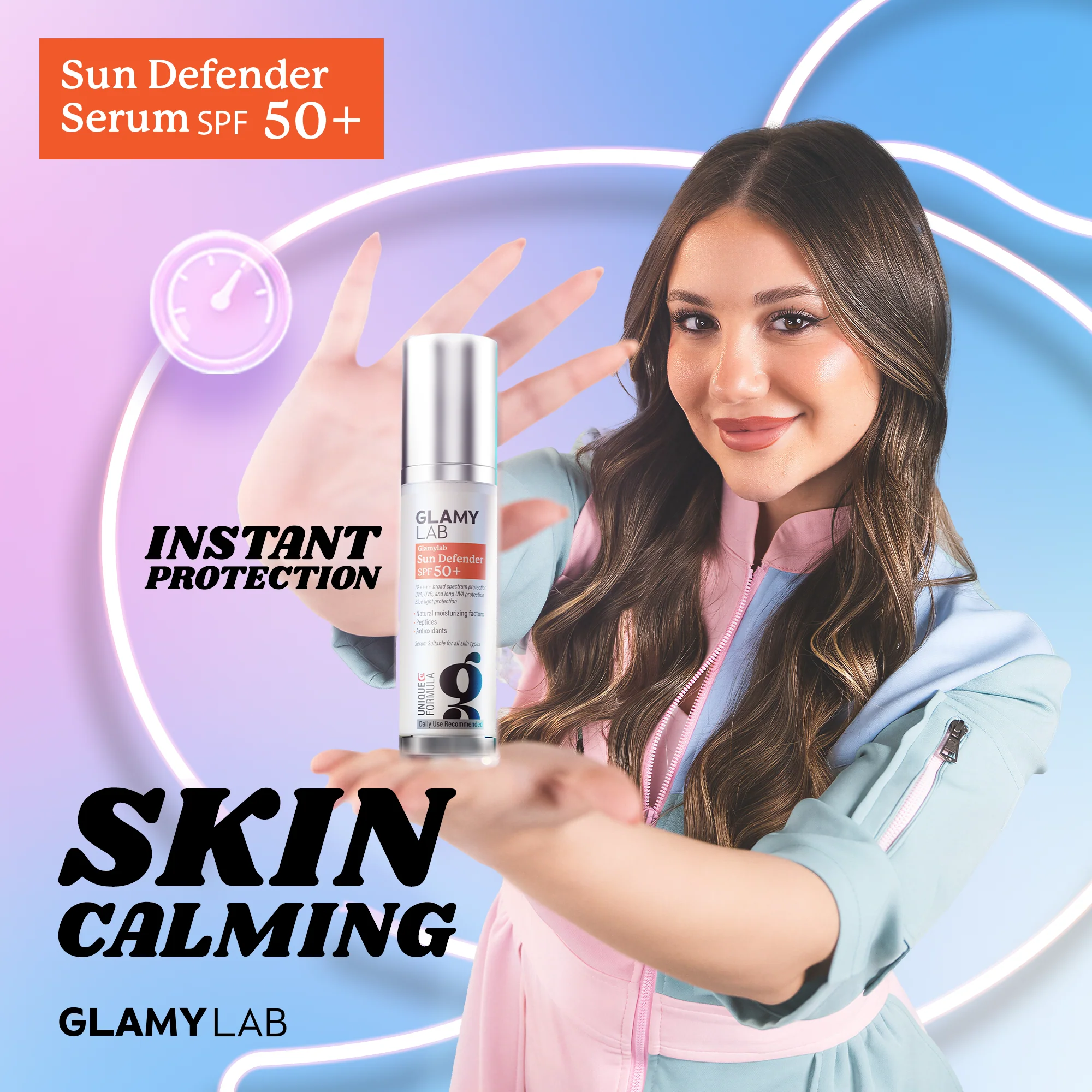 GLAMY LAB Sun Defender SPF 50+ 50 ml - Image 6
