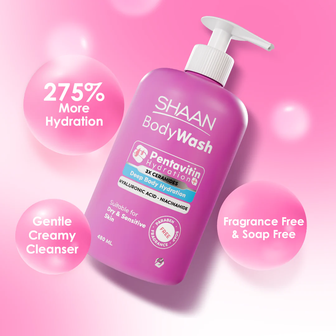 SHAAN Hydrating Body Wash 480 Ml - Image 3