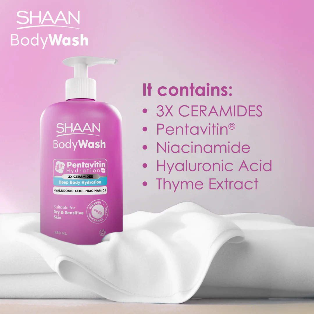 SHAAN Hydrating Body Wash 480 Ml - Image 4