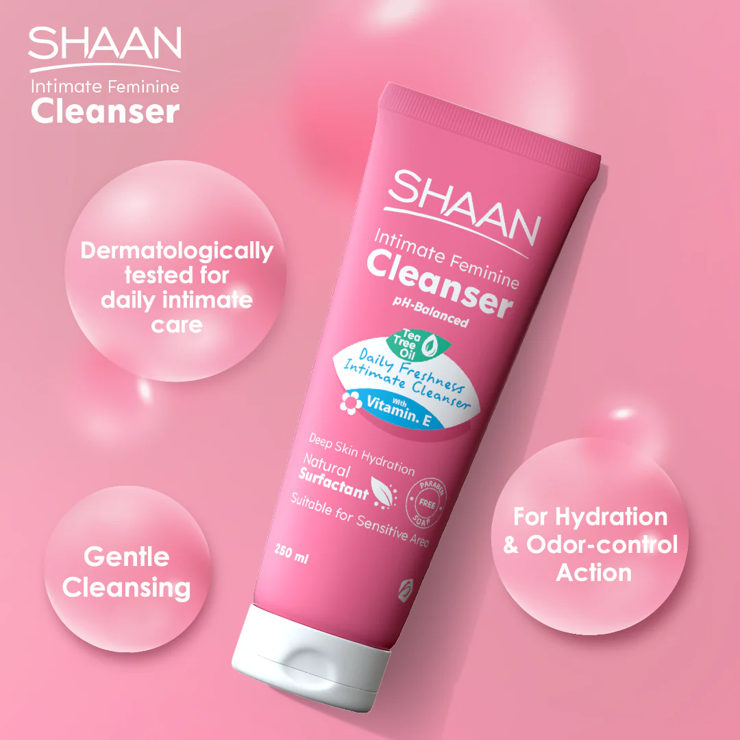 Shaan Intimate Feminine Cleanser 250 ml - Image 3