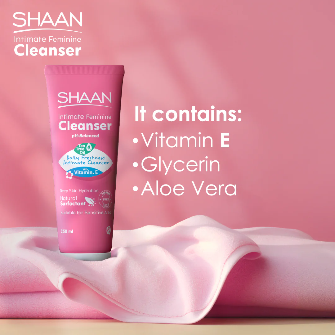 Shaan Intimate Feminine Cleanser 250 ml - Image 4