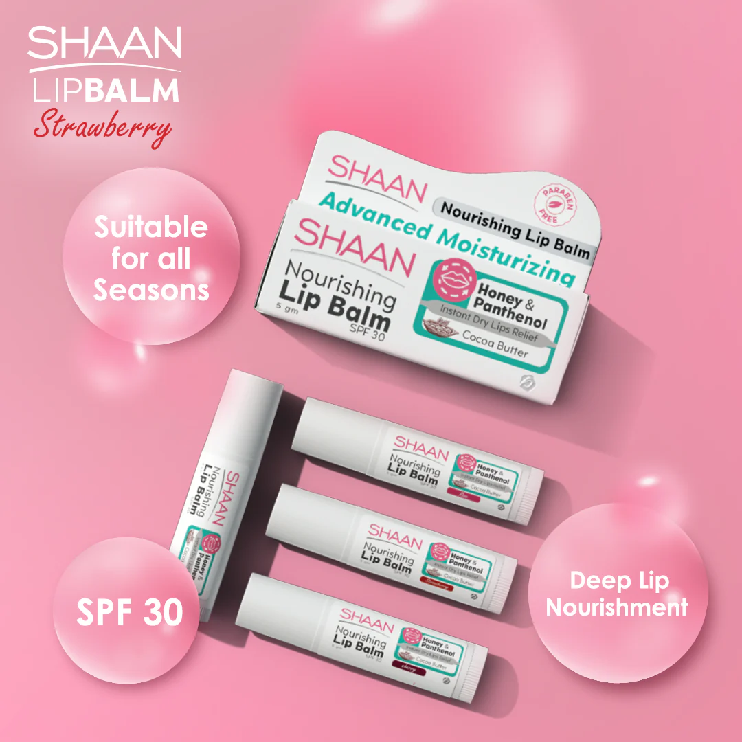 Shaan Lip Balm Strawberry 5 gm - Image 3