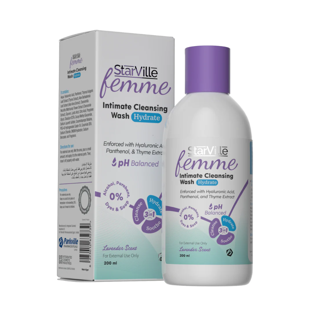 StarVille Femme Intimate Cleansing Wash Hydrate 200 ml - Image 7