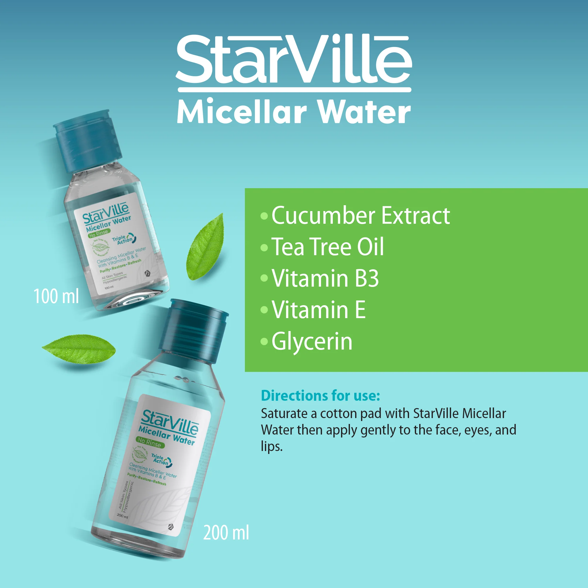 Starville Micellar Water 100 ml - Image 4