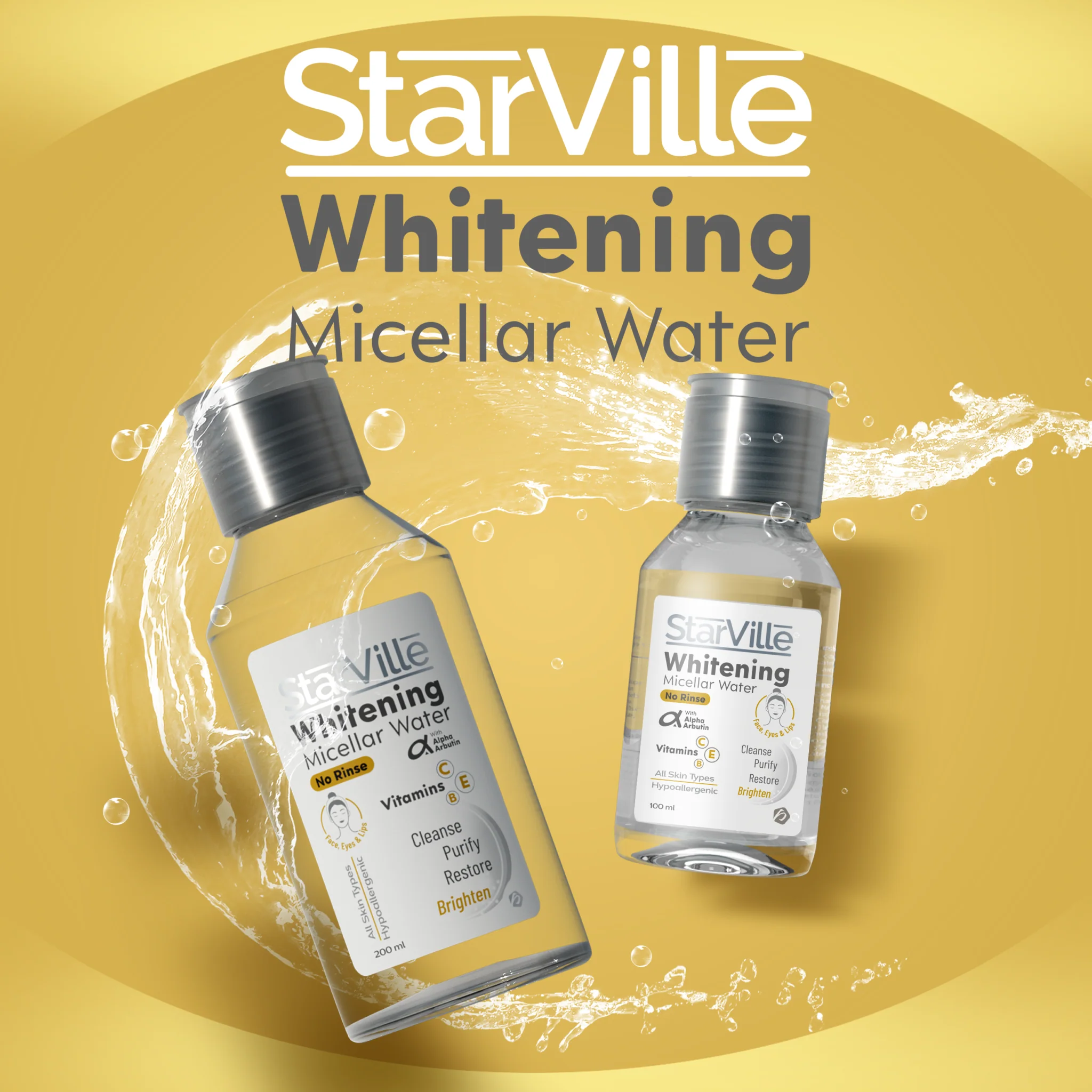StarVille Whitening Micellar water 200 ml - Image 4
