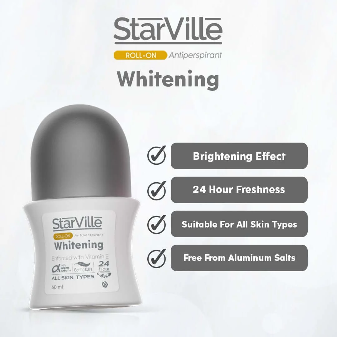 Starville Whitening Roll On Lavender Scent 60 ml - Image 4