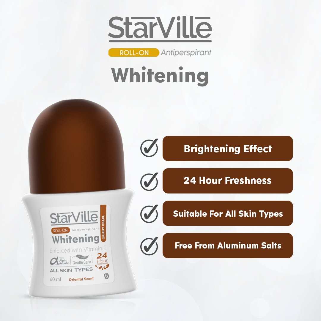 Starville Whitening Roll On Orient Pearl Scent 60 ml - Image 5