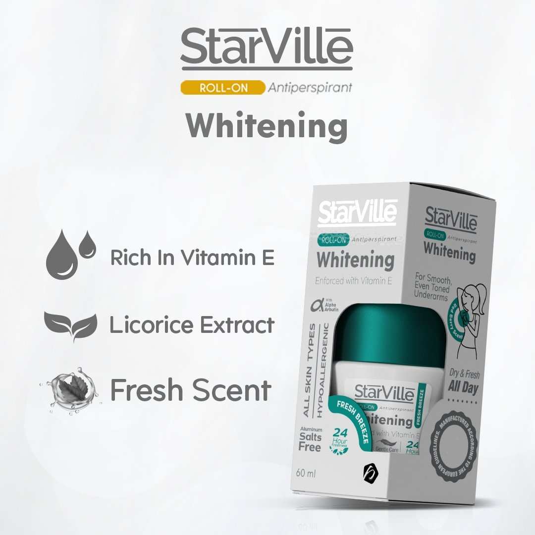 Starville Whitening Roll on Fresh Breeze 60 ml - Image 6