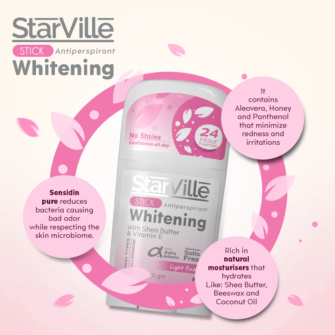 StarVille Whitening Stick Light Pink 60 ml - Image 5