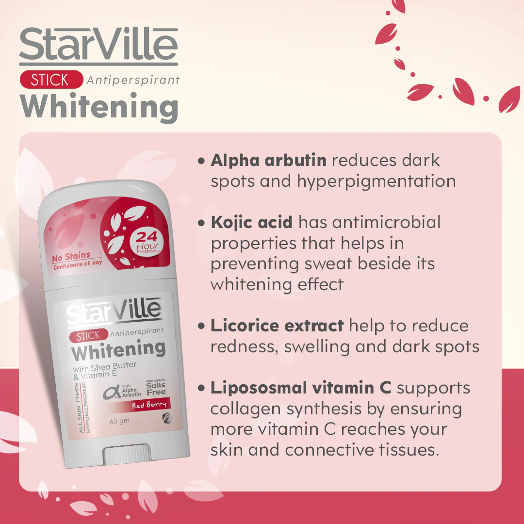 Starville Whitening stick Red Berry 60 ml - Image 4