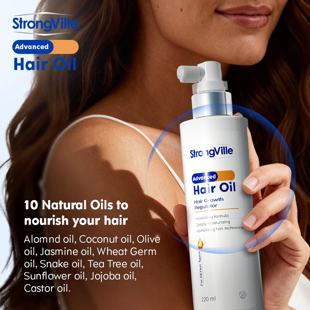 Strongville Advanced hair oil 200 ml - Image 4