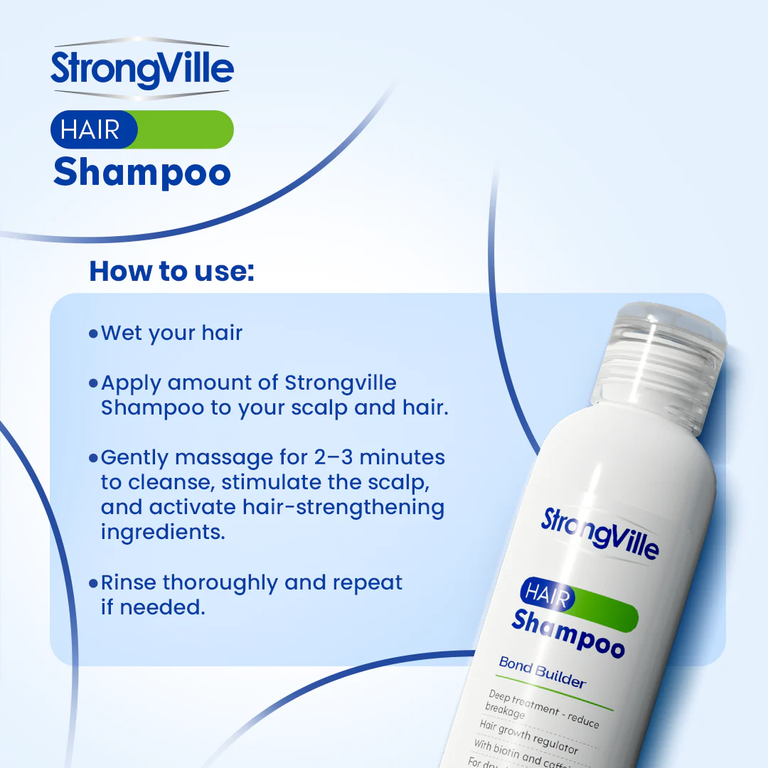 Strongville Extra Hair Shampoo 220 ml - Image 6