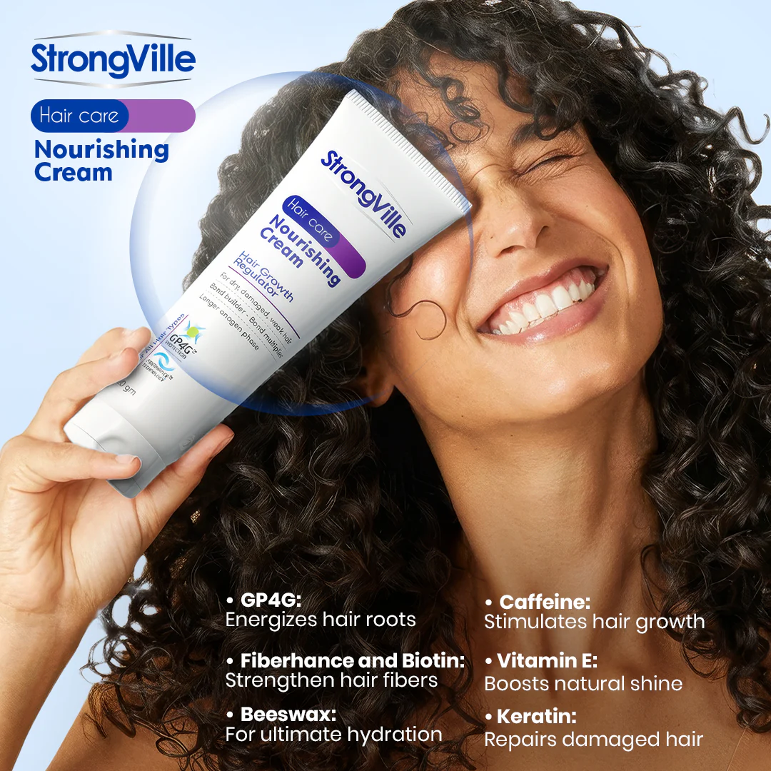 Strongville Hair Cream 120 gm - Image 4