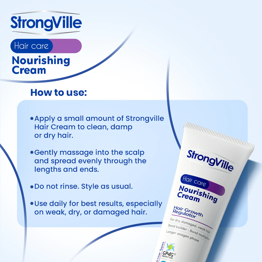 Strongville Hair Cream 120 gm - Image 6