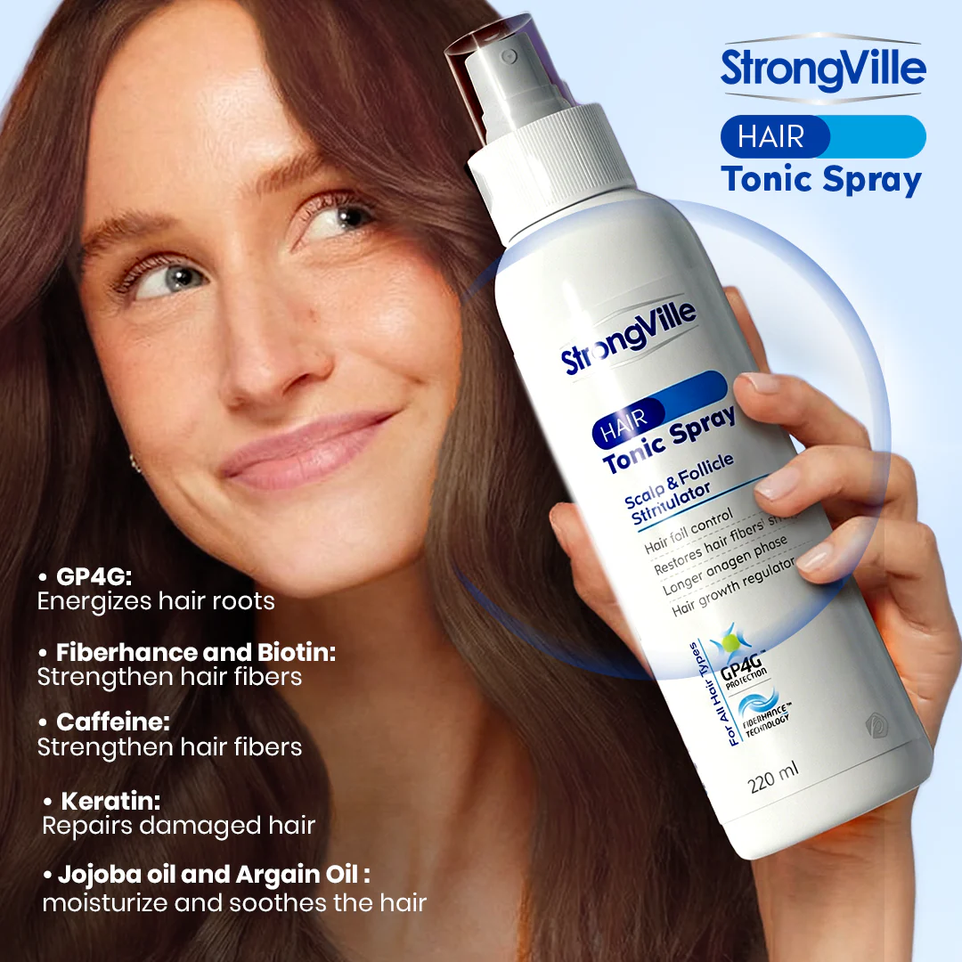Strongville Hair Tonic Spray 220 ml - Image 3
