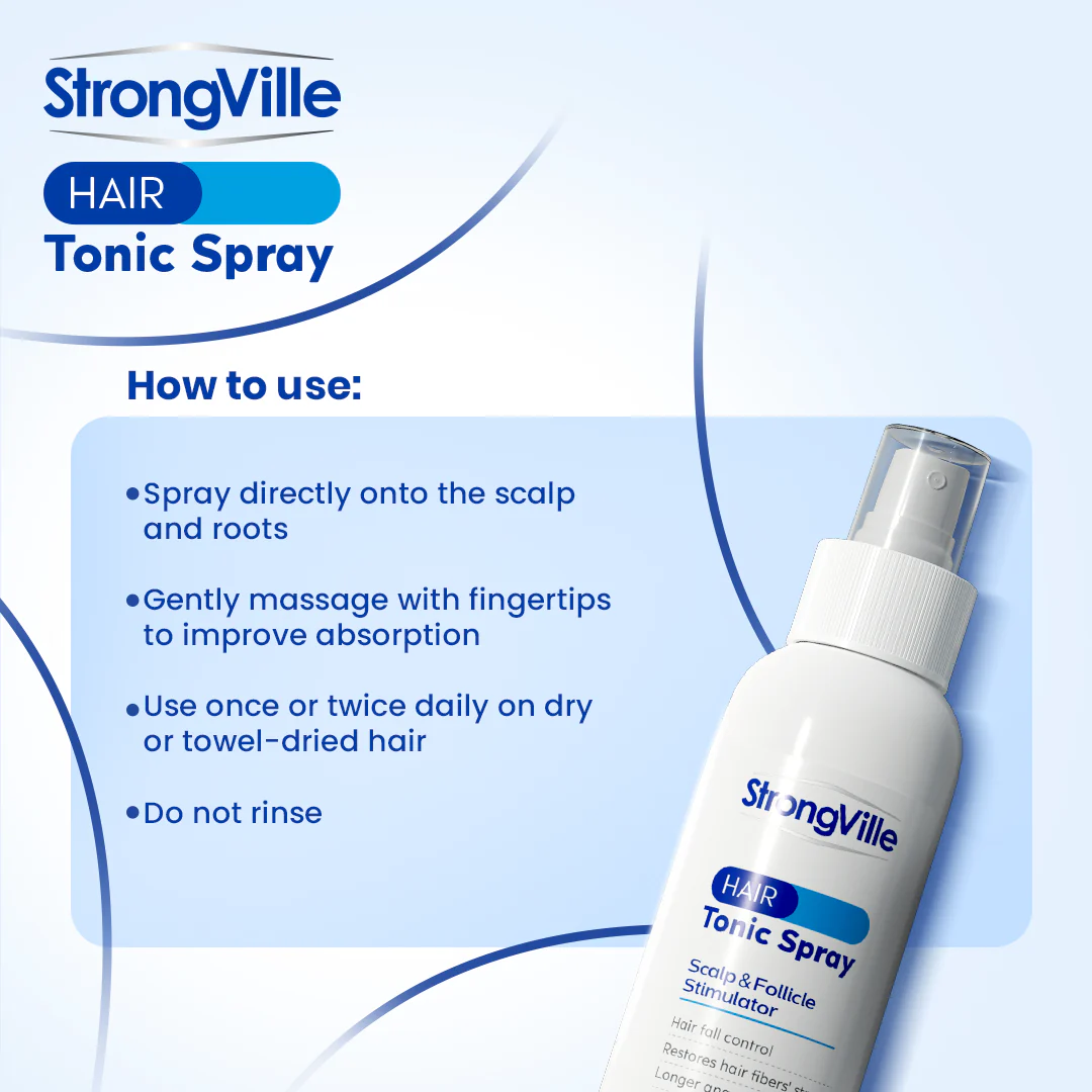 Strongville Hair Tonic Spray 220 ml - Image 6