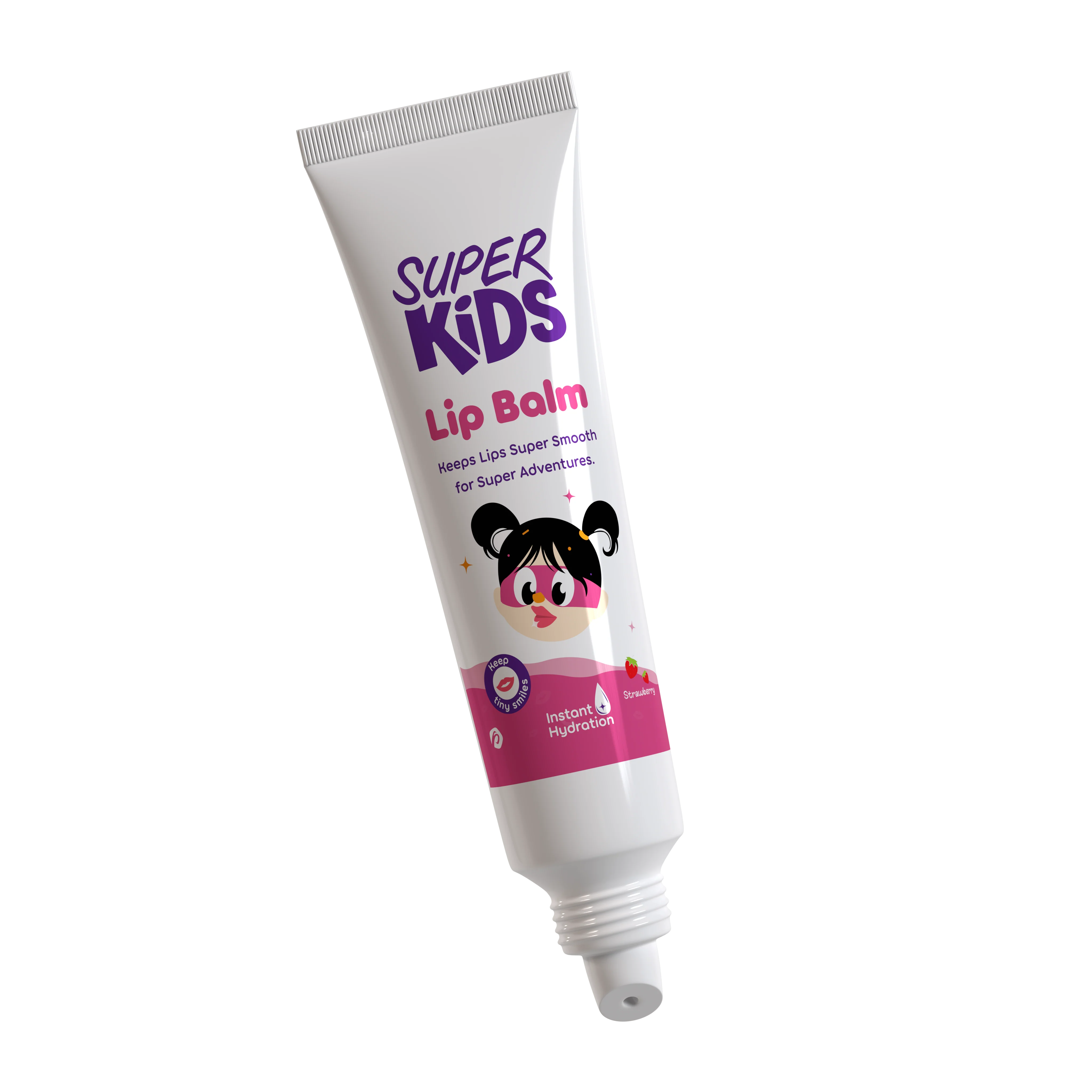 Superkids Lip Balm Strawberry 10 gm - Image 3